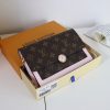 Louis Vuitton Flore Chain Wallet Monogram Brown/Rose Ballerine