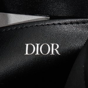 Dior Camp Bag Blue Oblique Embroidery