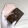 Wallet Monogram Zoe M62933 Rose Ballerine