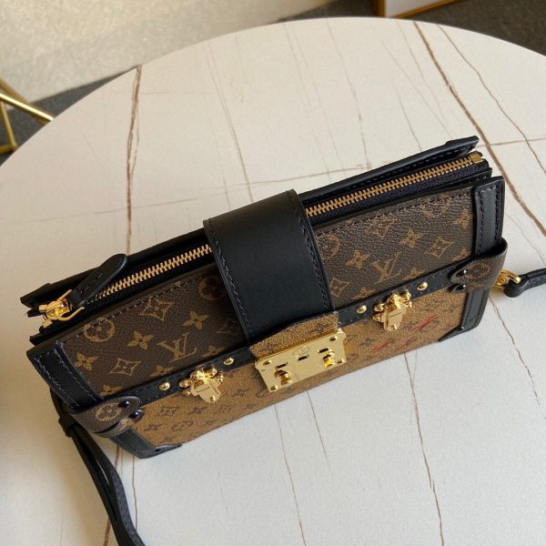 Louis Vuitton Clutch Trunk Monogram Reverse