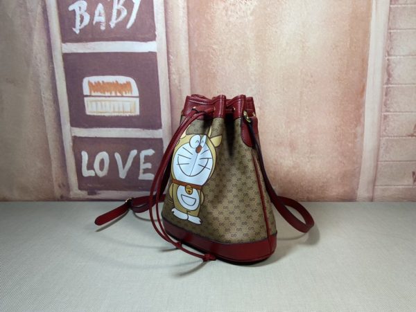 Gucci x Doraemon Bucket Bag Small