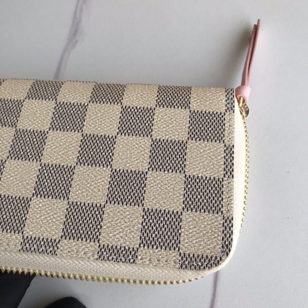 Louis Vuitton Clemence Wallet Damier Azur