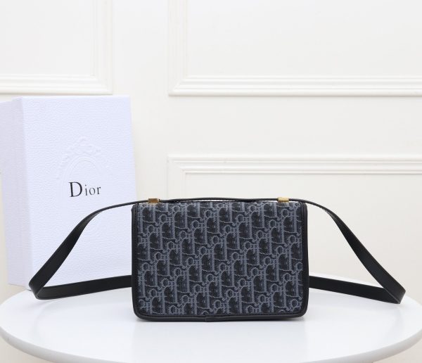 Dior 2-In-1 30 Montaigne Pouch Blue Dior Oblique Jacquard Women