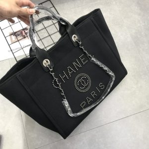 Chanel Deauville Pearl Black