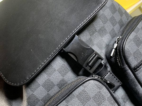 Louis Vuitton Utility Backpack Damier Graphite