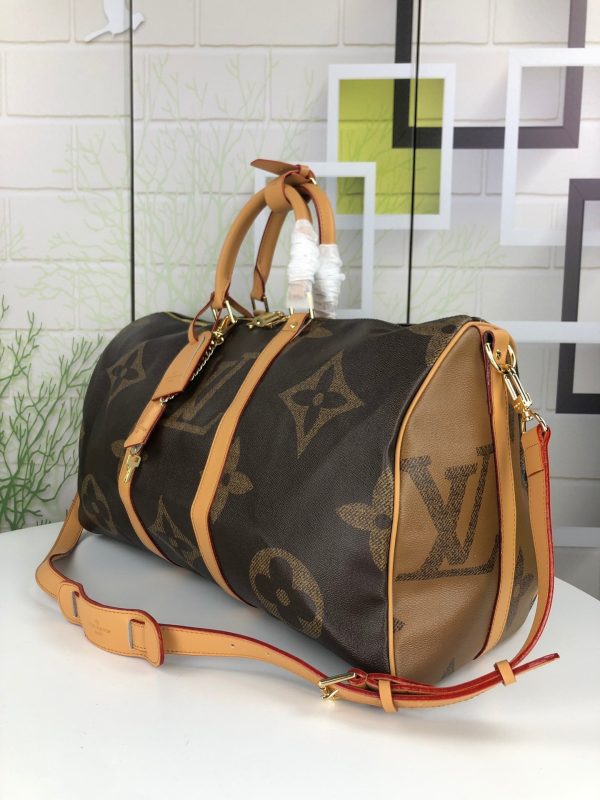 Louis Vuitton Keepall Bandouliere Monogram Giant Reverse