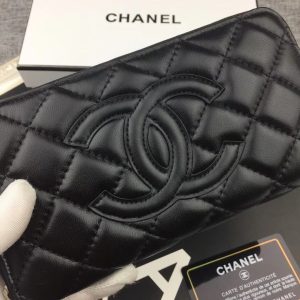 Chanel  Quilted Wallet On Chain