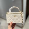 Chanel Trendy CC Vanity Case With Chain Quilted