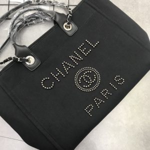 Chanel Deauville Pearl Black