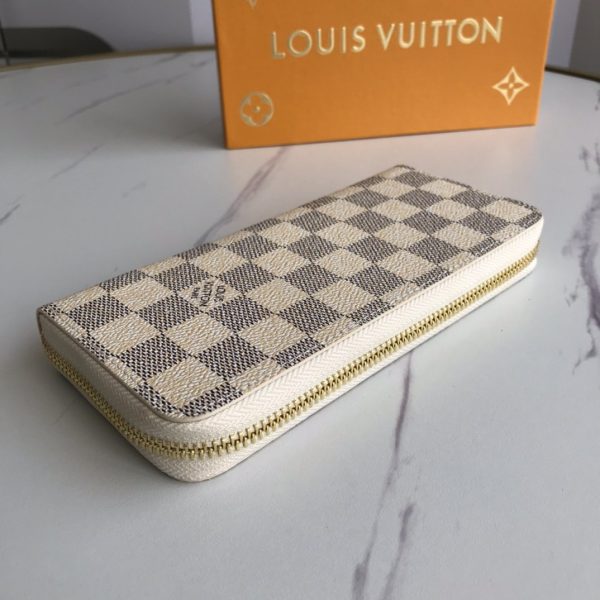 Louis Vuitton Clemence Wallet Damier Azur