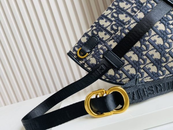 Dior Saddle Belt Bag Oblique