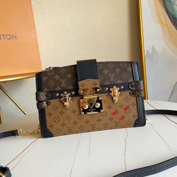 Louis Vuitton Clutch Trunk Monogram Reverse