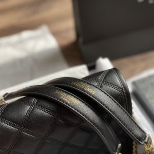 Saint Laurent Becky Mini Chain Bag in Carré