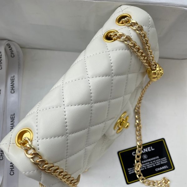 Chanel Heart Bag White