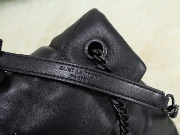 YSL TOY PUFFER IN NAPPA LEATHER