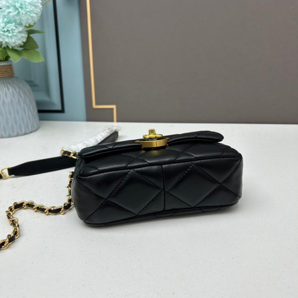 Chanel Love Enamel Black Bag