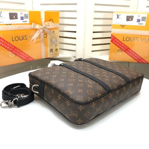 Louis Vuitton Monogram Macassar Canvas Porte