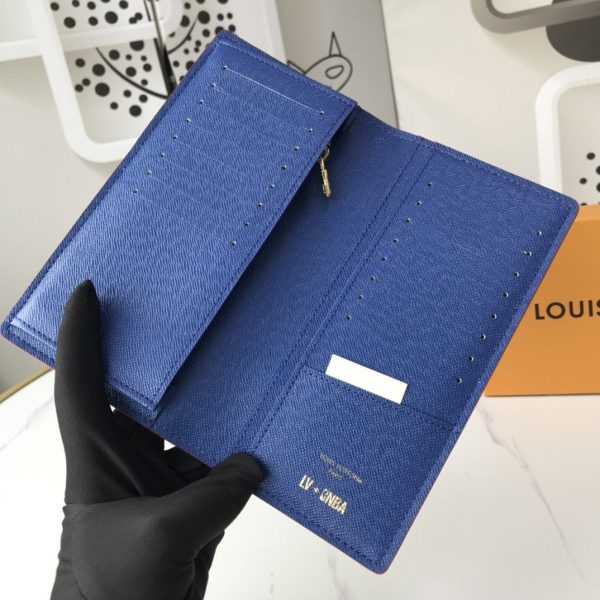 LOUIS VUITTON  X NBA Monogram Pocket Organizer Antartica