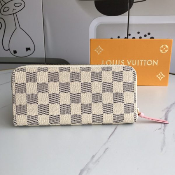 Louis Vuitton Clemence Wallet Damier Azur