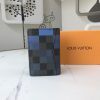 LOUIS VUITTON  Damier Graphite Giant Pocket Organizer Blue