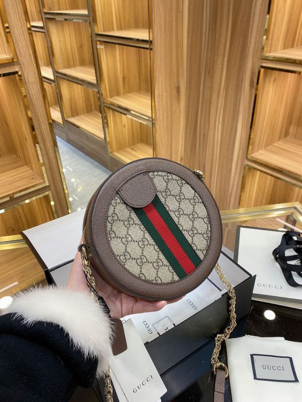 Gucci Round Ophidia Crossbody Bag