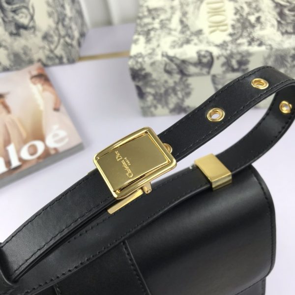 DIOR 30 Montaigne Bag Black Box Calfskin Women