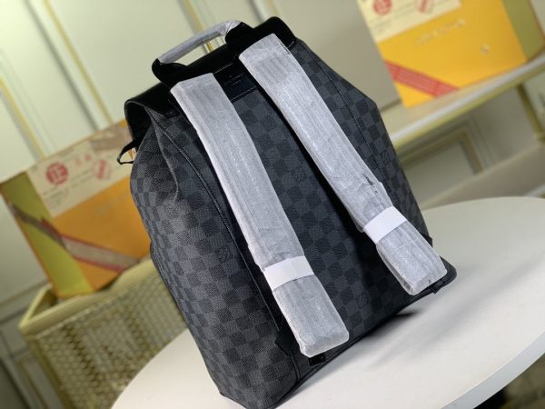 Louis Vuitton Utility Backpack Damier Graphite