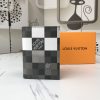 Louis Vuitton Damier Graphite Giant White Monogram Logo Pocket Organizer