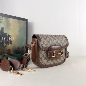 Gucci Womens Horsebit 1955 Shoulder bag