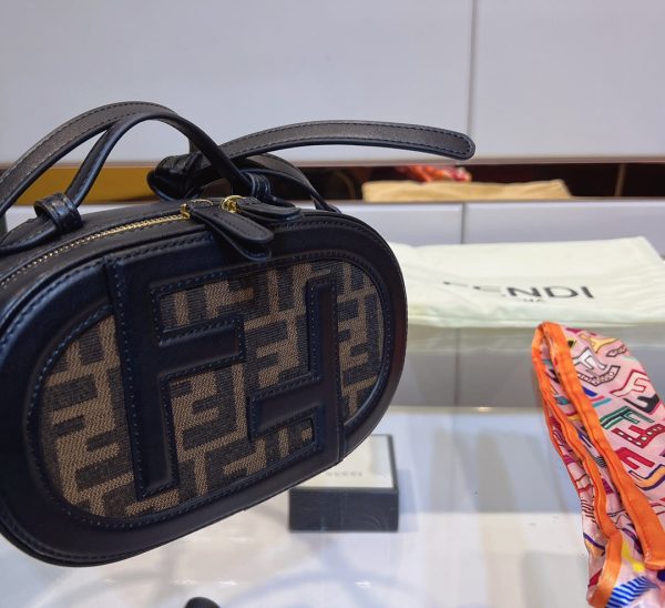 Fendi Mini O’Lock Camera Case In Calf Leather