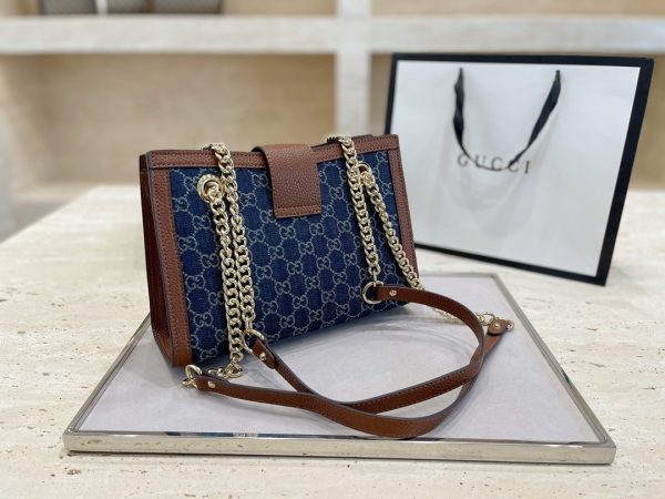 Gucci GG Supreme Padlock Small Shoulder Bag