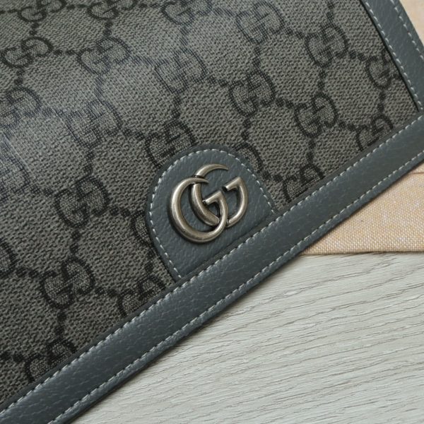 Gucci Wallets Black Grey