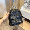 Dior Small backpack Black Cannage