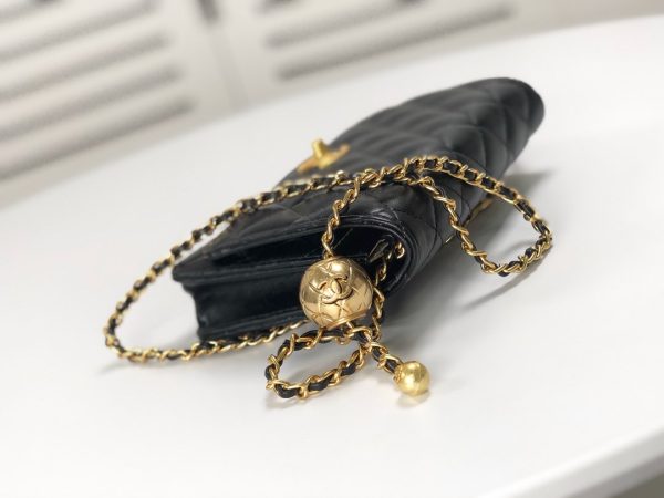 Chanel Matelasse Ball Chain Wallet