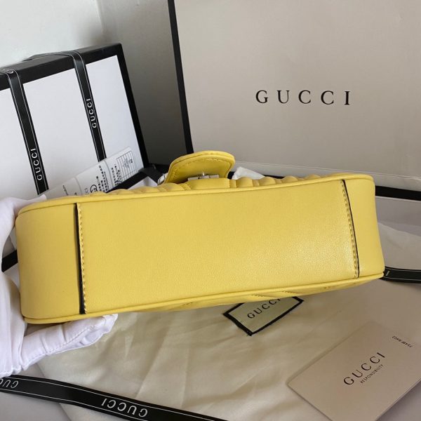 Gucci Marmont Small Pastel Yellow