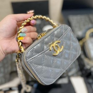 Chanel Vanity With Chain mini Black