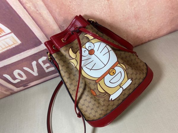 Gucci x Doraemon Bucket Bag Small