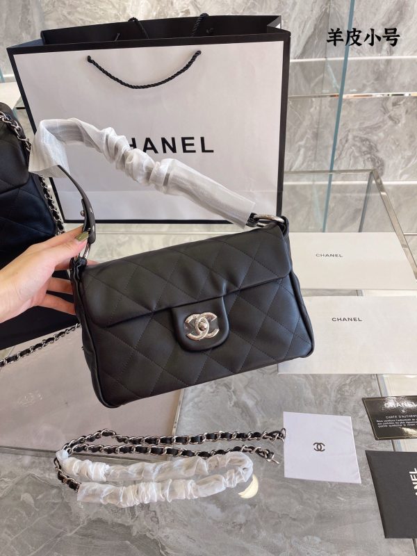 Chanel Satin Timeless single flap bag