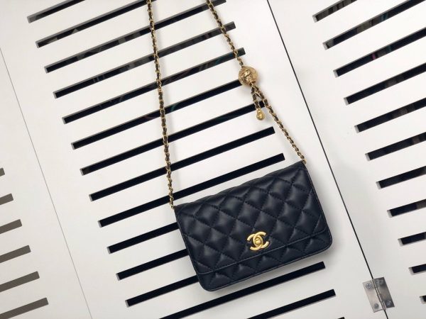 Chanel 23S Wallets On Chain With Small Bag Charm