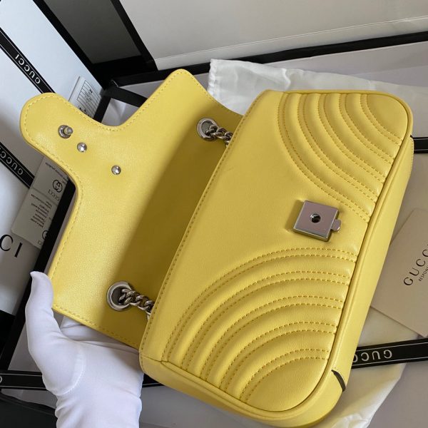 Gucci Marmont Small Pastel Yellow