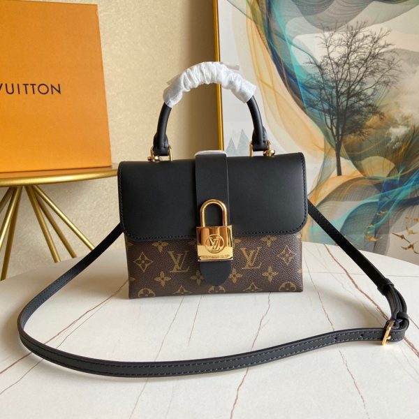 Louis Vuitton Monogram Locky BB Crossbody with Noir