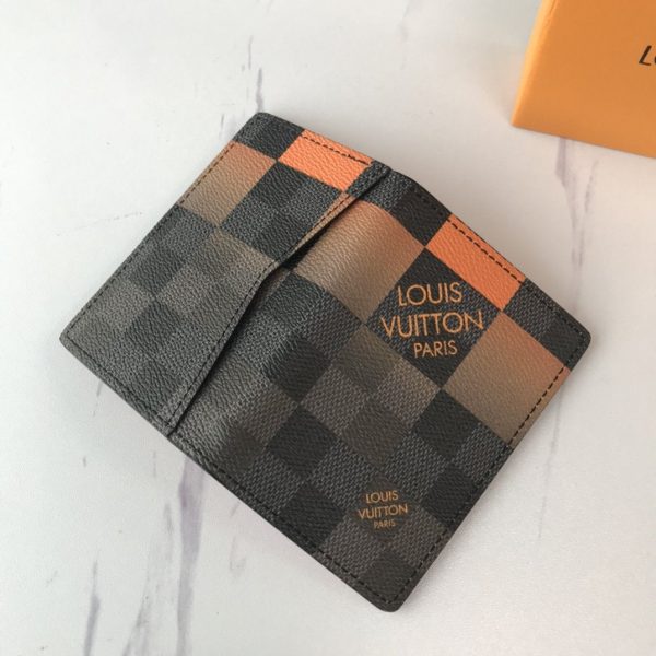 LOUIS VUITTON  Damier Graphite Pocket Organizer NM Comet