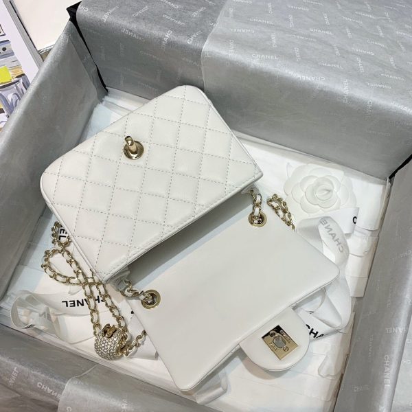 CHANEL 23C White Mini