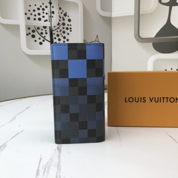 LOUIS VUITTON Pocket Organizer Graphite Damier