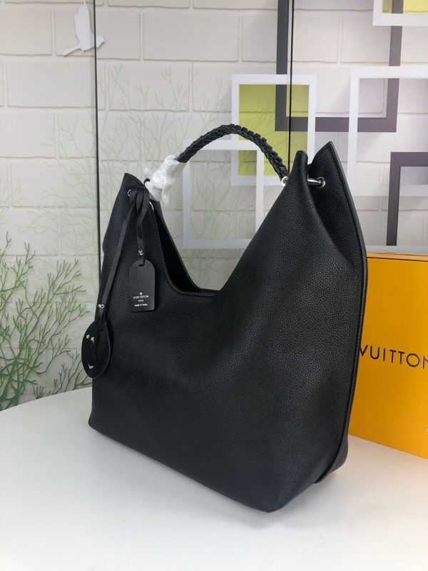 Louis Vuitton Carmel Hobo Bag ‘Mouse Grey’