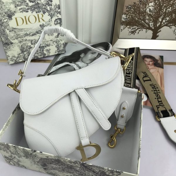 Dior Mini Saddle Bag with Strap