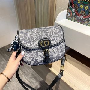 Dior Medium Bobby Bag Blue