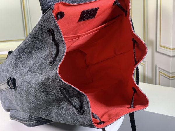 Louis Vuitton Utility Backpack Damier Graphite