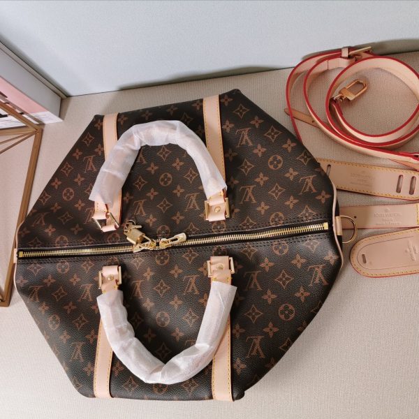 LV KEEPALL BANDOULIERE 45 MONOGRAM CANVAS