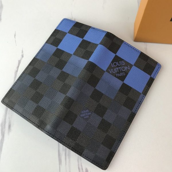 LOUIS VUITTON Pocket Organizer Graphite Damier